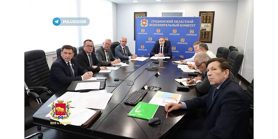 На контроле губернатора! Владимир Караник провел заседание штаба по строительству новой больницы в Гродно