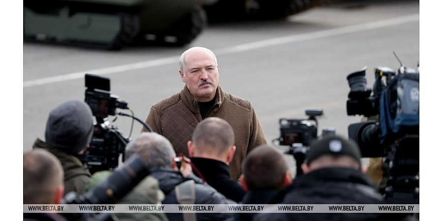 Александр Лукашенко: на сегодняшний день никакой войны, нам она не нужна