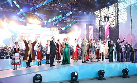 В Гродно прошло торжественное открытие XIII Республиканского фестиваля национальных культур