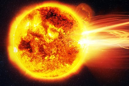 Пять сильных солнечных вспышек произошло 29 ноября