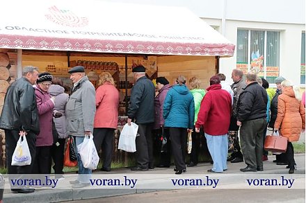 В Вороновском районе организована предпасхальная торговля