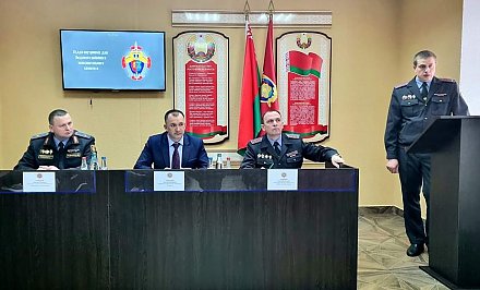 Министр внутренних дел Иван Кубраков с рабочим визитом посетил Лидский район