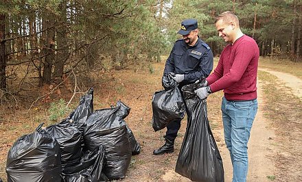 Сохраняя леса. Около 4000 участников собрала республиканская акция «Чистый лес» на Гродненщине