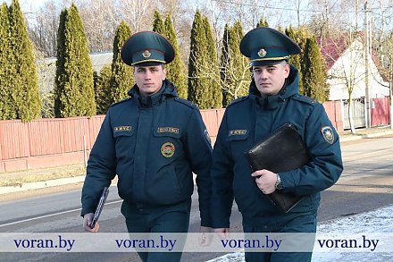 Служат два товарища... Будни офицеров внутренней службы Вороновского РОЧС