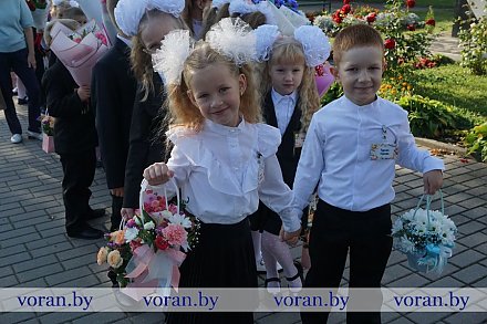 В школах Вороновского района прозвенел первый звонок. 