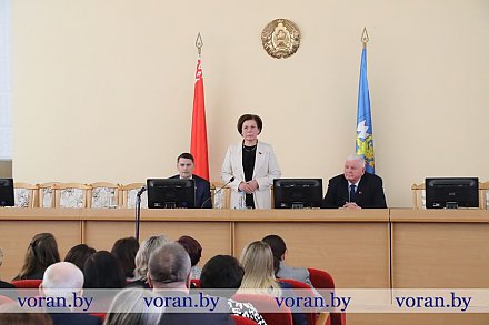 В Вороновском райисполкоме прошла диалоговая площадка с идеологическим активом района