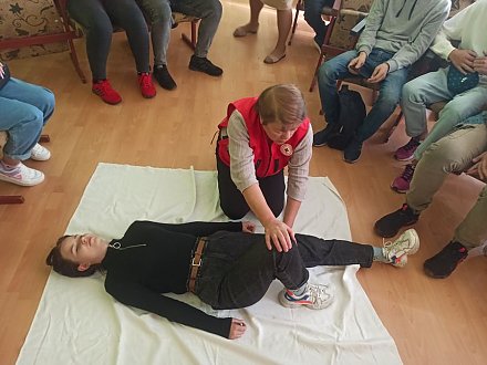 Круглый стол по вопросам реагирования на Covid-19 прошел в офисе Гродненской областной организации Белорусского Красного Креста