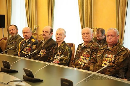 В областном исполнительном комитете чествовали воинов-интернационалистов