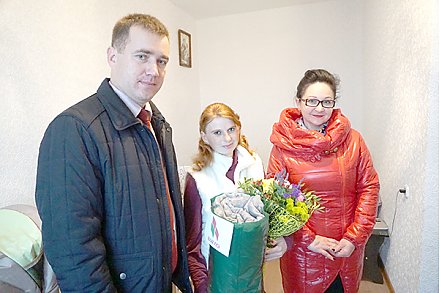 Актив «Белой Руси» Вороновщины поздравил мам
