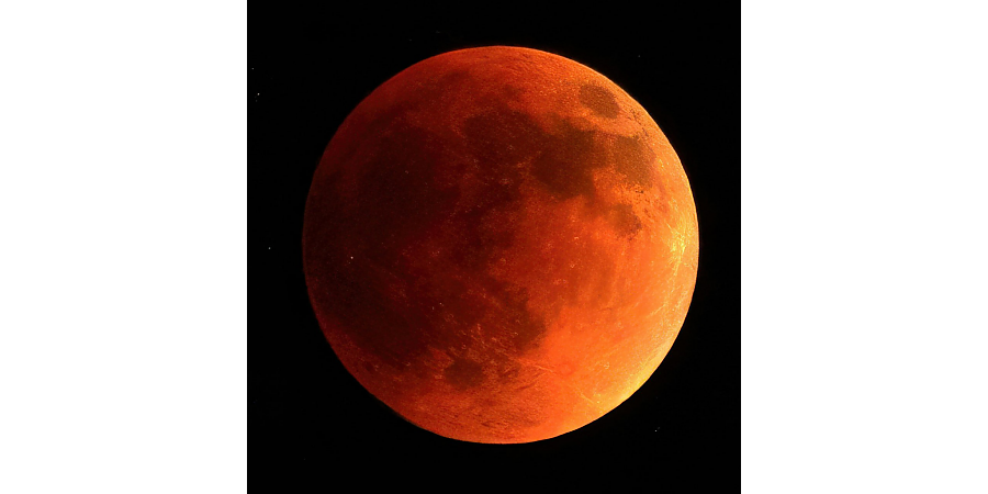 В ночь 7-8 сентября Луна окрасится в красный цвет