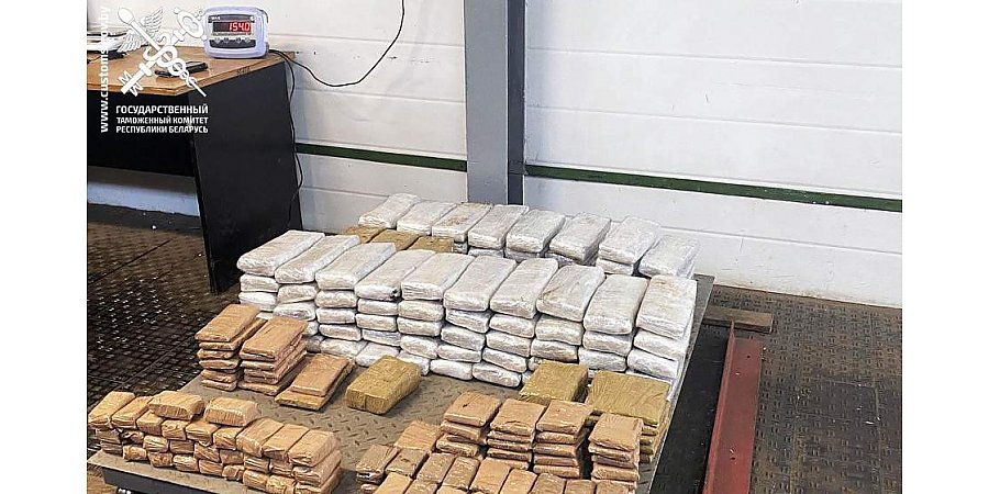 Россиянин хотел провезти через границу 154 килограмма гашиша: гродненские таможенники выявили нарушение