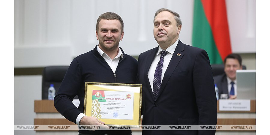 Более 50 спортсменов и тренеров Гродненской области получили награды по итогам 2023 года