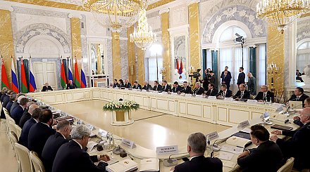 Александр Лукашенко назвал главные задачи развития сотрудничества в Союзном государстве