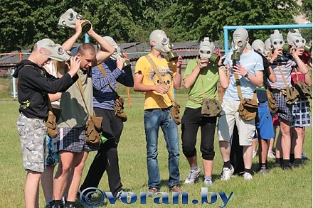 Окунулись в  армейские будни