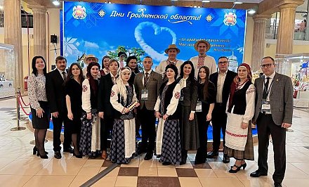 В Москве на ВДНХ в рамках международного форума «Россия» в белорусском павильоне открылась экспозиция Гродненской области