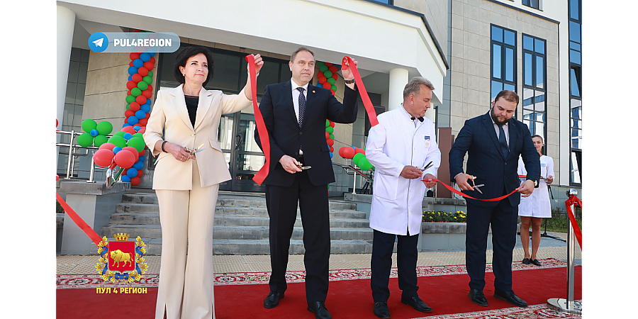 Третий пусковой комплекс первой очереди строительства онкодиспансера открыли в Гродно