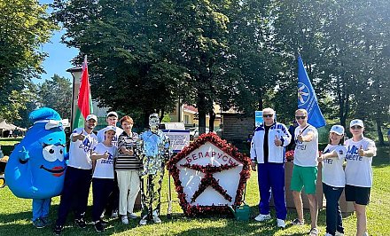 На базе туристско-оздоровительного комплекса “Пышки” прошел профсоюзный туристический слет