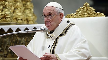 Папа римский в ходе пасхального выступления призвал к миру, назвав его всеобщей обязанностью