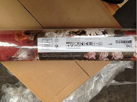 В Беняконях задержали партию дорогих обоев