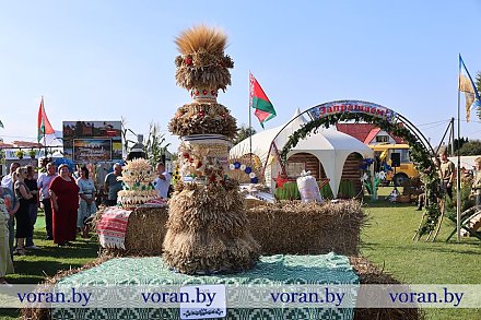 Гостеприимные сельские подворья открыли фестиваль-ярмарку тружеников села «Дожинки-2025» в Вороново