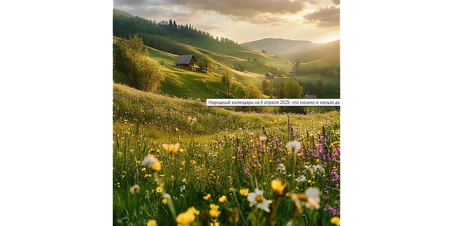 Народный календарь на 4 апреля 2025: что можно и нельзя делать, приметы и праздники