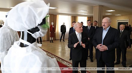 Лукашенко ознакомится с выпуском защитных средств на бобруйской "Славянке"