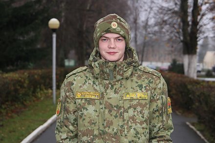 Рядовой Максим Радюль: «Быть пограничником престижно и почетно»