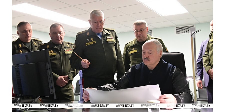"Не просто впечатляет". Александр Лукашенко о предварительных результатах проверки дежурных сил ВВС и войск ПВО