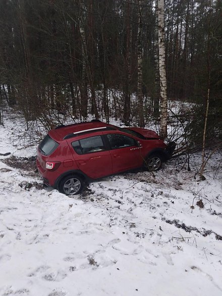 В Вороновском районе произошло дорожно-транспортное происшествие
