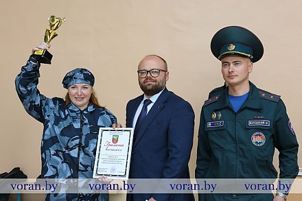 ЧС не выбирает погоду. В Вороново прошли соревнования добровольных пожарных и санитарных дружин 