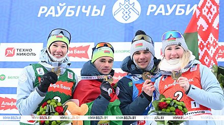 Александр Лукашенко поздравил команду Беларуси с победой в эстафете на четвертом этапе Кубка Содружества по биатлону