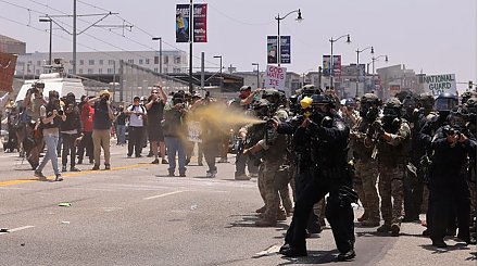 Протесты против миграционной политики Трампа начались в Нью-Йорке