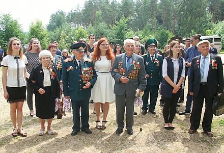 Ветеранов войны пригласили на встречу с руководством области в партизанский лагерь