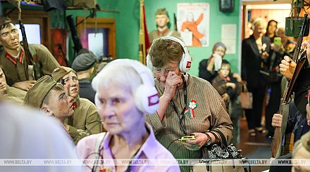 Около 22 тыс. человек в Беларуси посетили экспозицию "Поезда Победы"