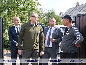 В Вороновском районе все силы брошены на устранение последствий разбушевавшейся в понедельник стихии