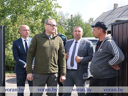 В Вороновском районе все силы брошены на устранение последствий разбушевавшейся в понедельник стихии