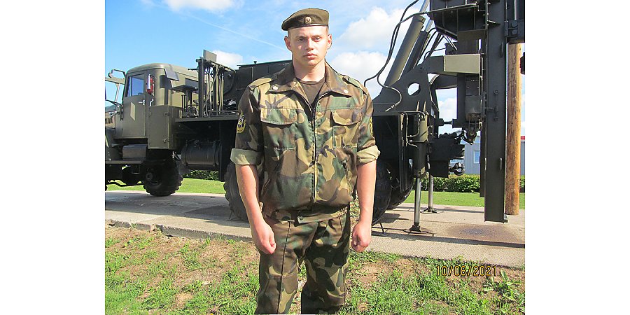 Виктор Ладыш из аг. Погородно — один из лучших военнослужащих транспортных войск
