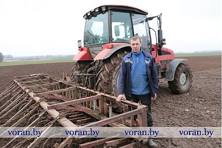 В Вороновском районе полевые работы  набирают обороты