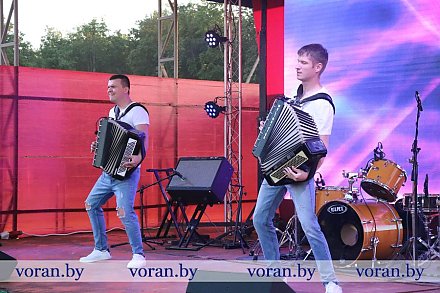 Песні — у падарунак жыхарам Воранава і іх гасцям