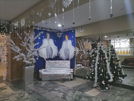 Вороновщина украшается к Новому году