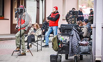 Фотофакт: в Гродно проходит второй день съемок фильма "ГДР"
