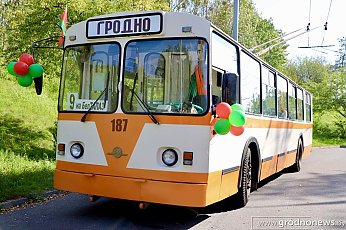 В Гродно запустили уникальный исторический ретро-рейс