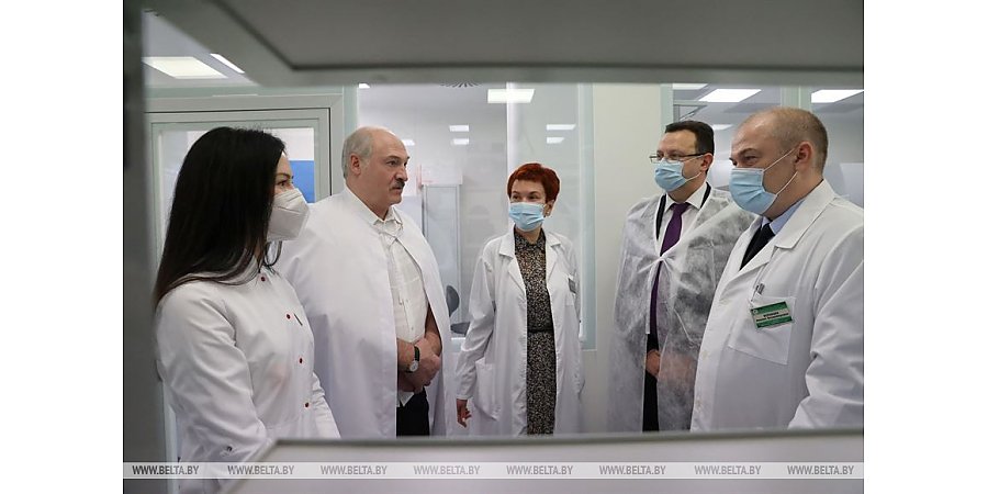 Лукашенко в канун Нового года посещает РНПЦ детской онкологии, гематологии и иммунологии