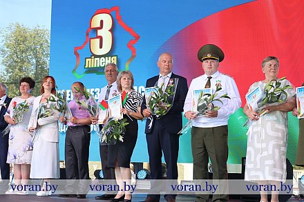 Сэрцы б’юцца ў рытме адзінства і свабоды! Воранава святкуе День Незалежнасці 