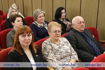 В Вороново подвели итоги работы идеологической вертикали и СМИ за минувший год 