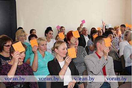 В Вороновской центральной районной больнице прошла профсоюзная отчетно-выборная конференция