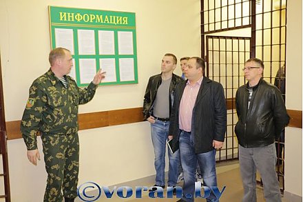 В Вороново прошли плановые сборы офицеров