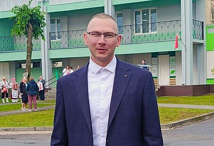 На жніве руліць моладзь. Міраслаў Балінскі, вадзіцель эксперыментальнай базы “Пагародна”