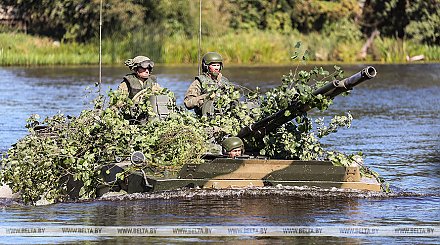 Начался второй этап белорусско-российского учения "Славянское братство - 2020"