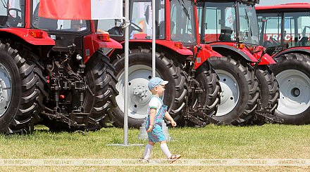 Международная выставка "Белагро" открывается в "Великом камне"